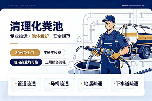 自贡清理化粪池